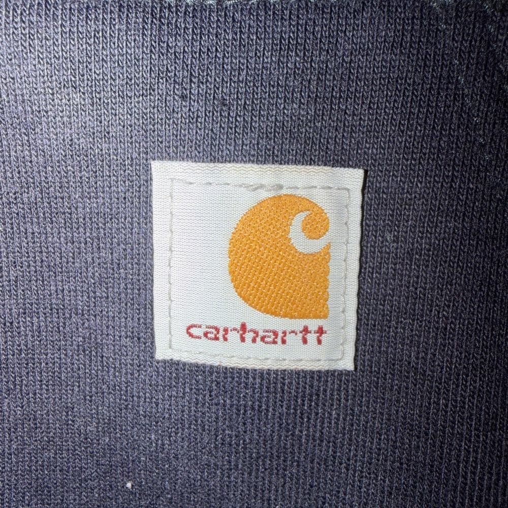Y2K Carhartt Classic Full Zip Heavyweight‎ Hoodie Size XL 102974-410 - Picture 3 of 10